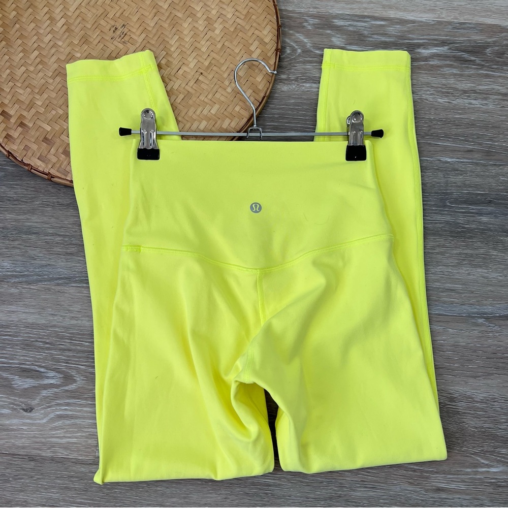 lululemon athletica Bright Yellow Leggings - Picture 6 of 9